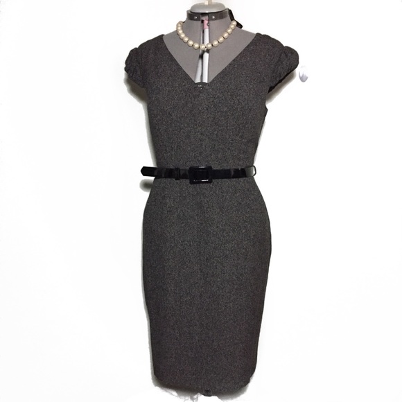 Jones New York Dresses & Skirts - Jones New York Gray Career Sheath Dress 14